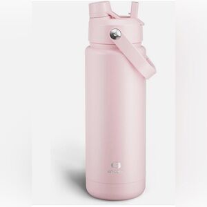 Encool 32oz Insulated Stainless Steel Water Bottle Cotton Candy Color